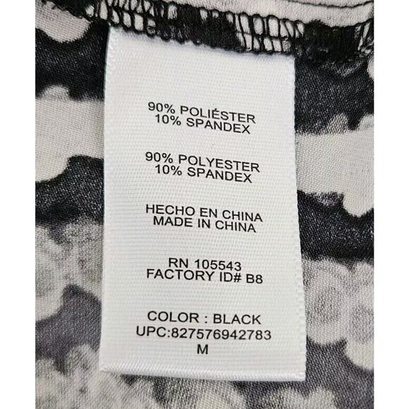 Thakoon for Design Nation Dress Size M Black Grey White Mini Long Sleeve - Picture 12 of 13